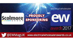 Scolmore joins the sponsor line-up at the Electrical Wholesaler Awards