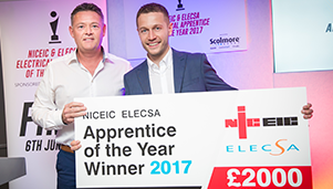 ELECTRICAL APPRENTICE OF THE YEAR 2017 WINNER ANNOUNCED