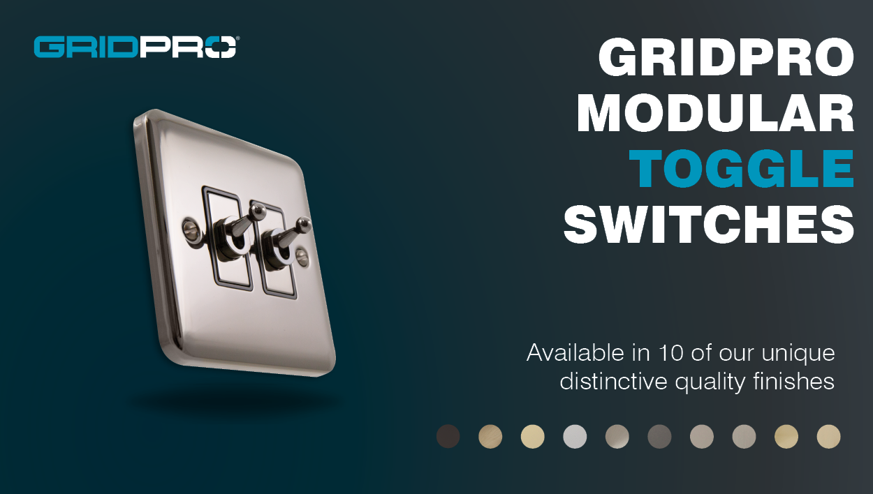 Scolmore adds 30 new GridPro toggle switch modules