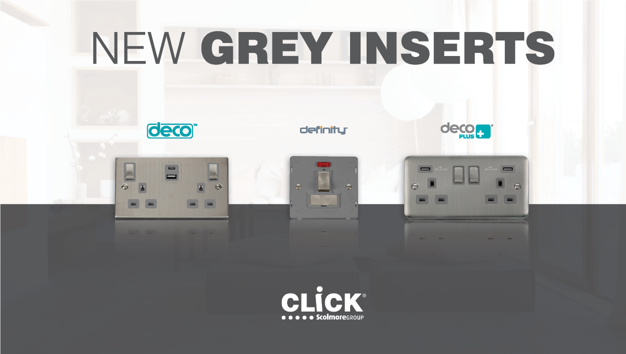 Scolmore introduces new grey inserts 